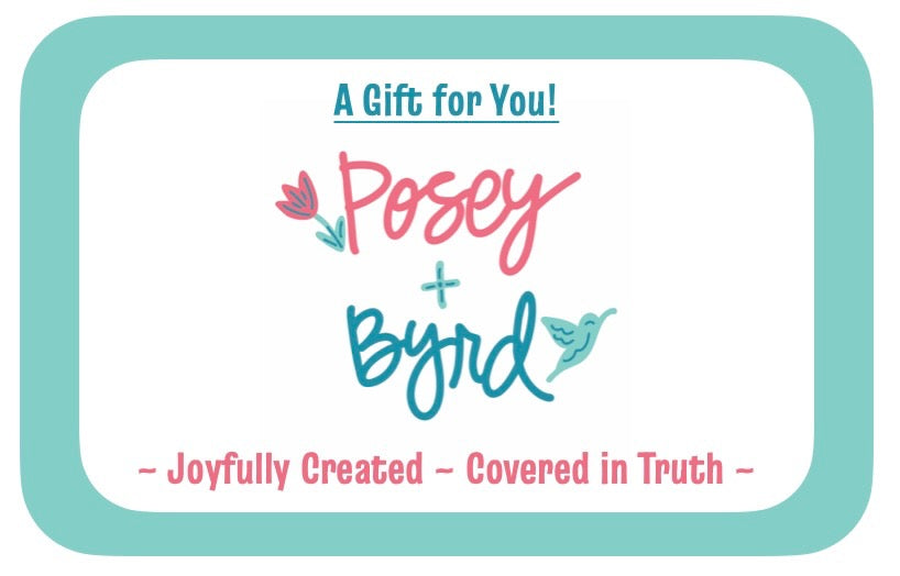 Posey & Byrd gift card