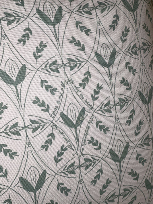 bible verse fabric; scripture fabric