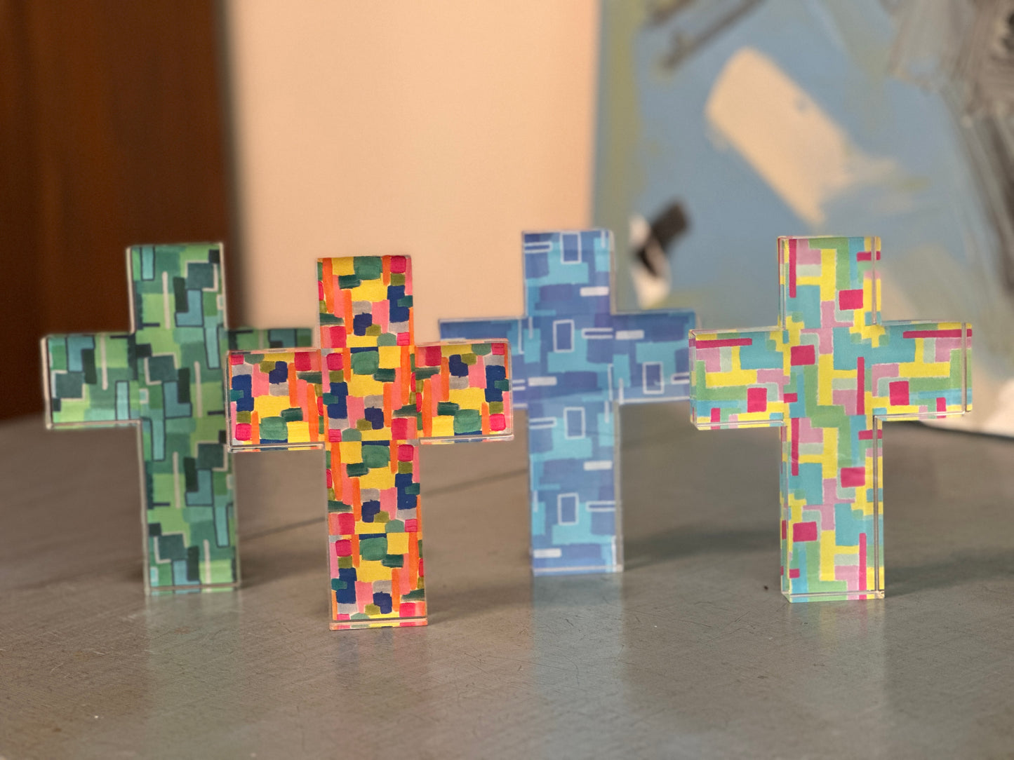 Celebration Acrylic Cross