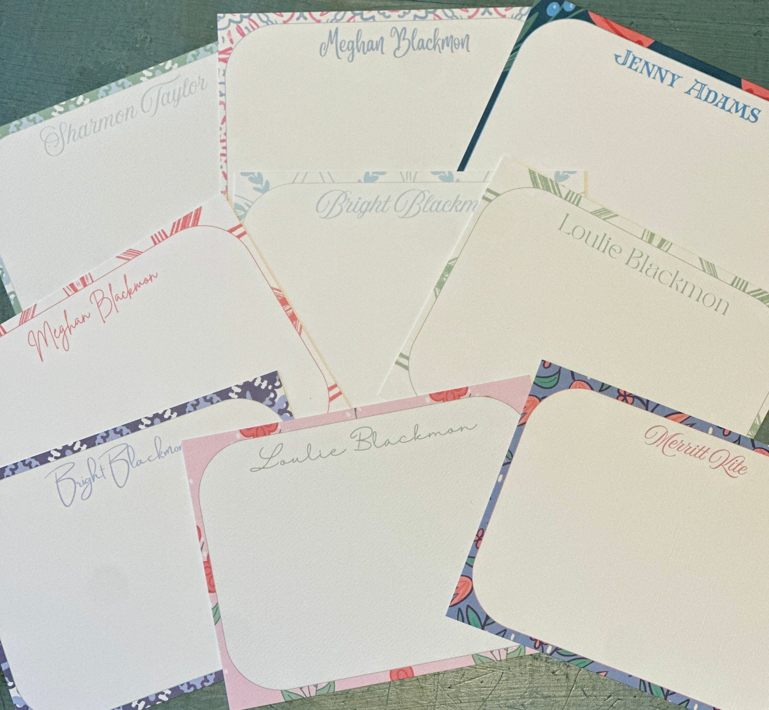 NEW!  Custom Notecards