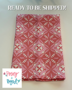 Ready to Ship Melba Tea Towel in Watermelon (Psalm 23:1)
