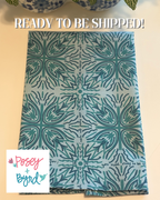 Ready to Ship Betty Tea Towel in Juniper (Exodus 14:14)