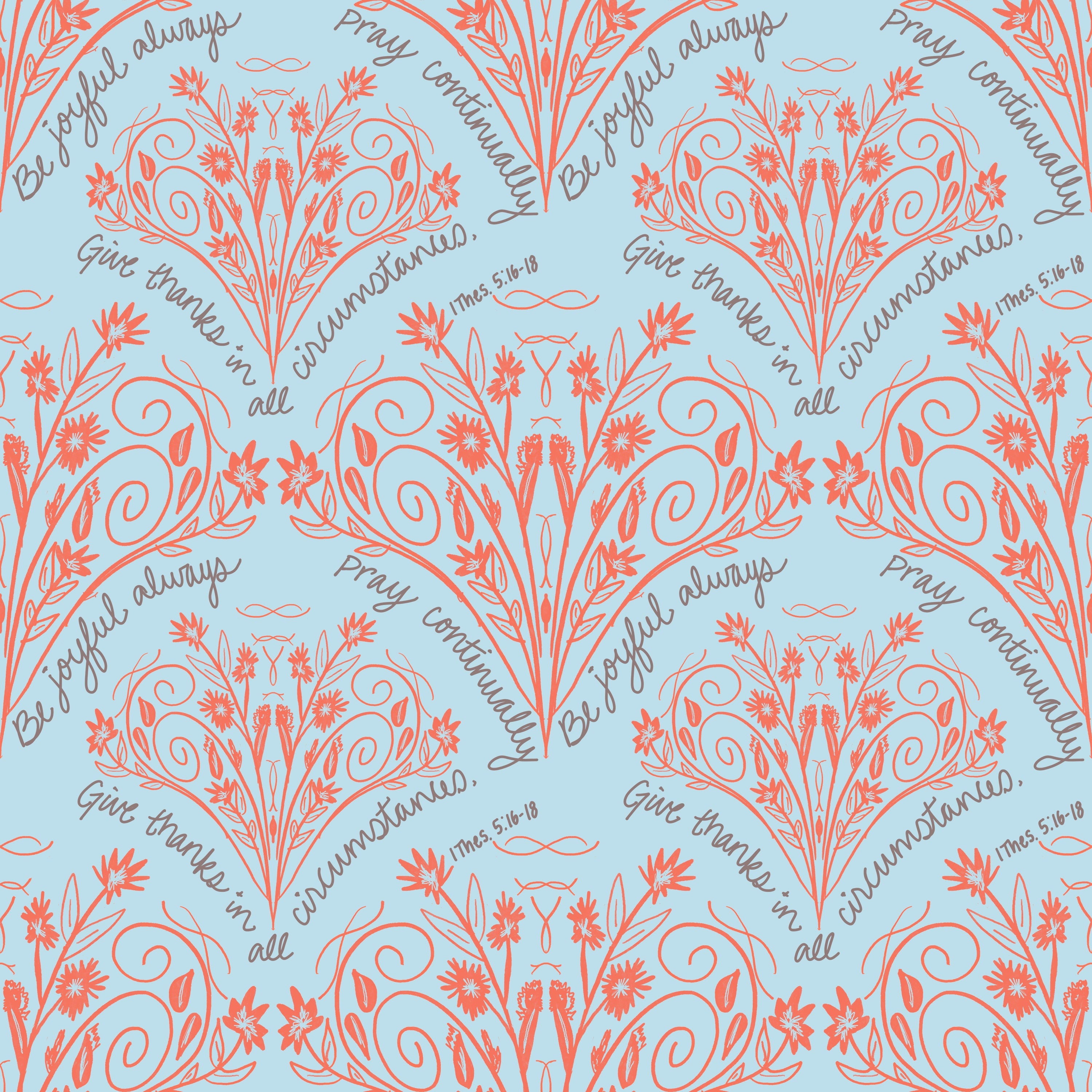 Annsleigh Apron (1 Thessalonians 5:16-18)