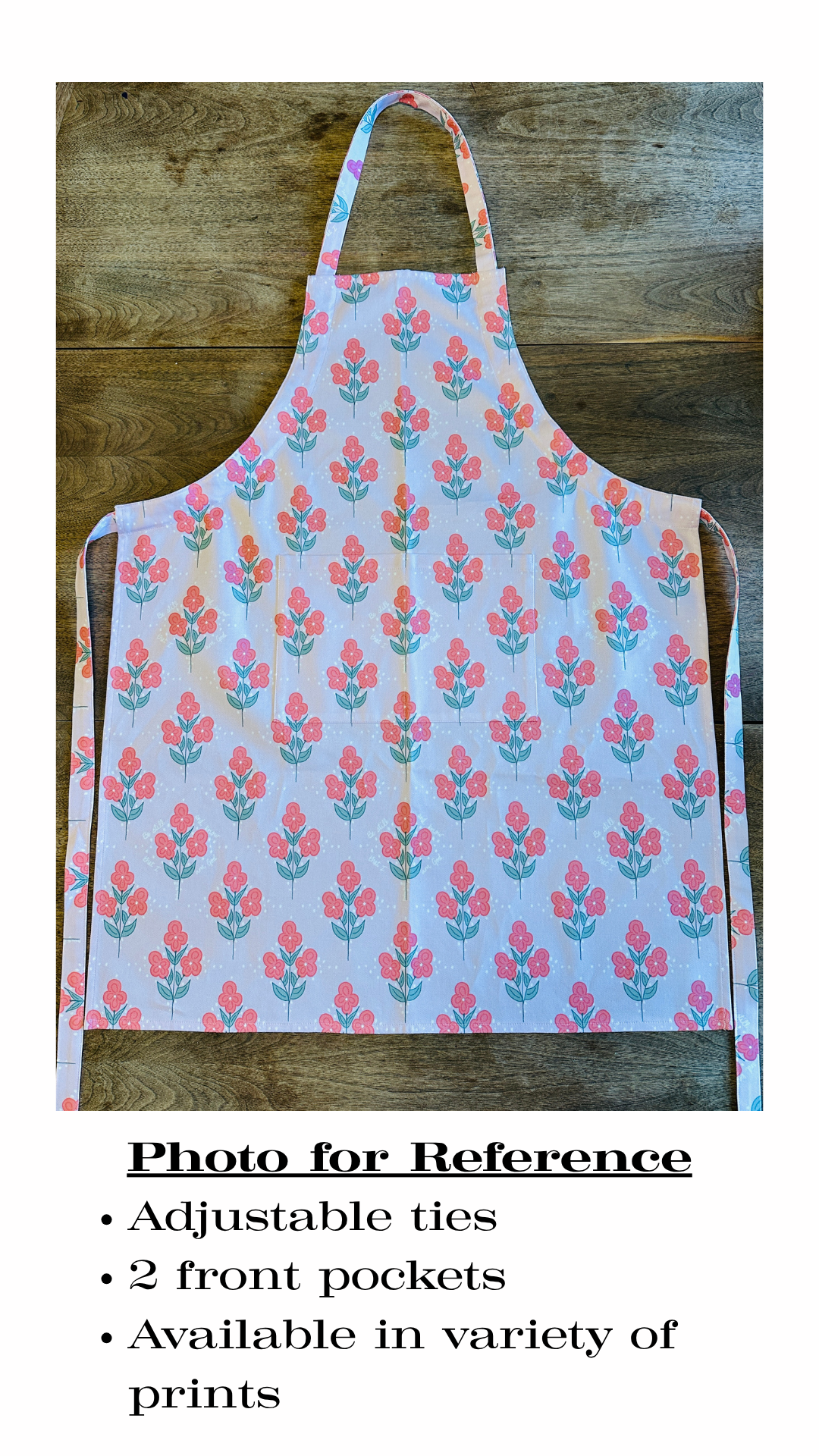 NEW!  Betty Apron (Exodus 14:14)