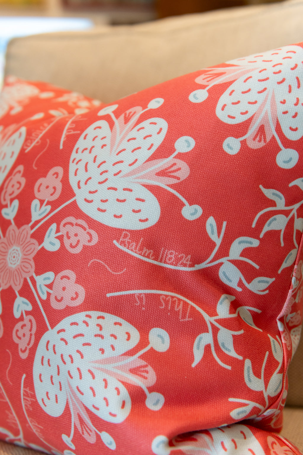 Etta Pillow - Coral