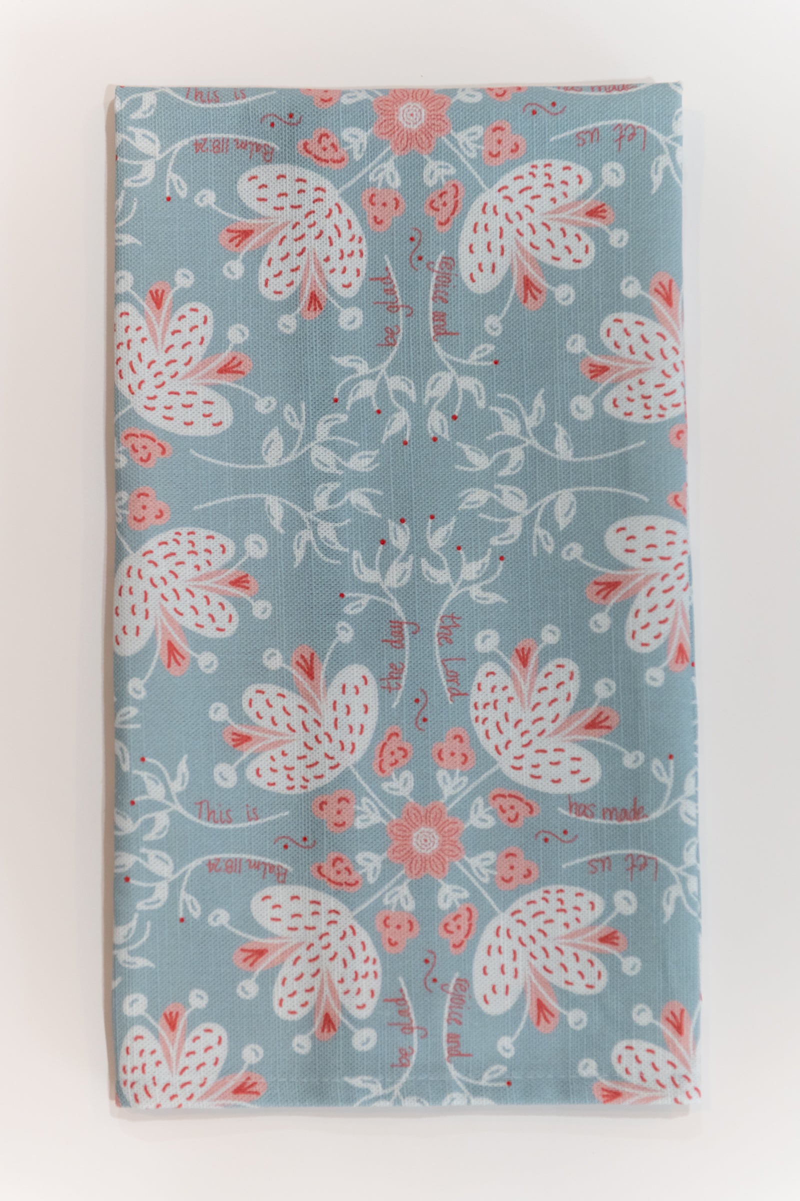 scripture tea towels; bible verse tea towels