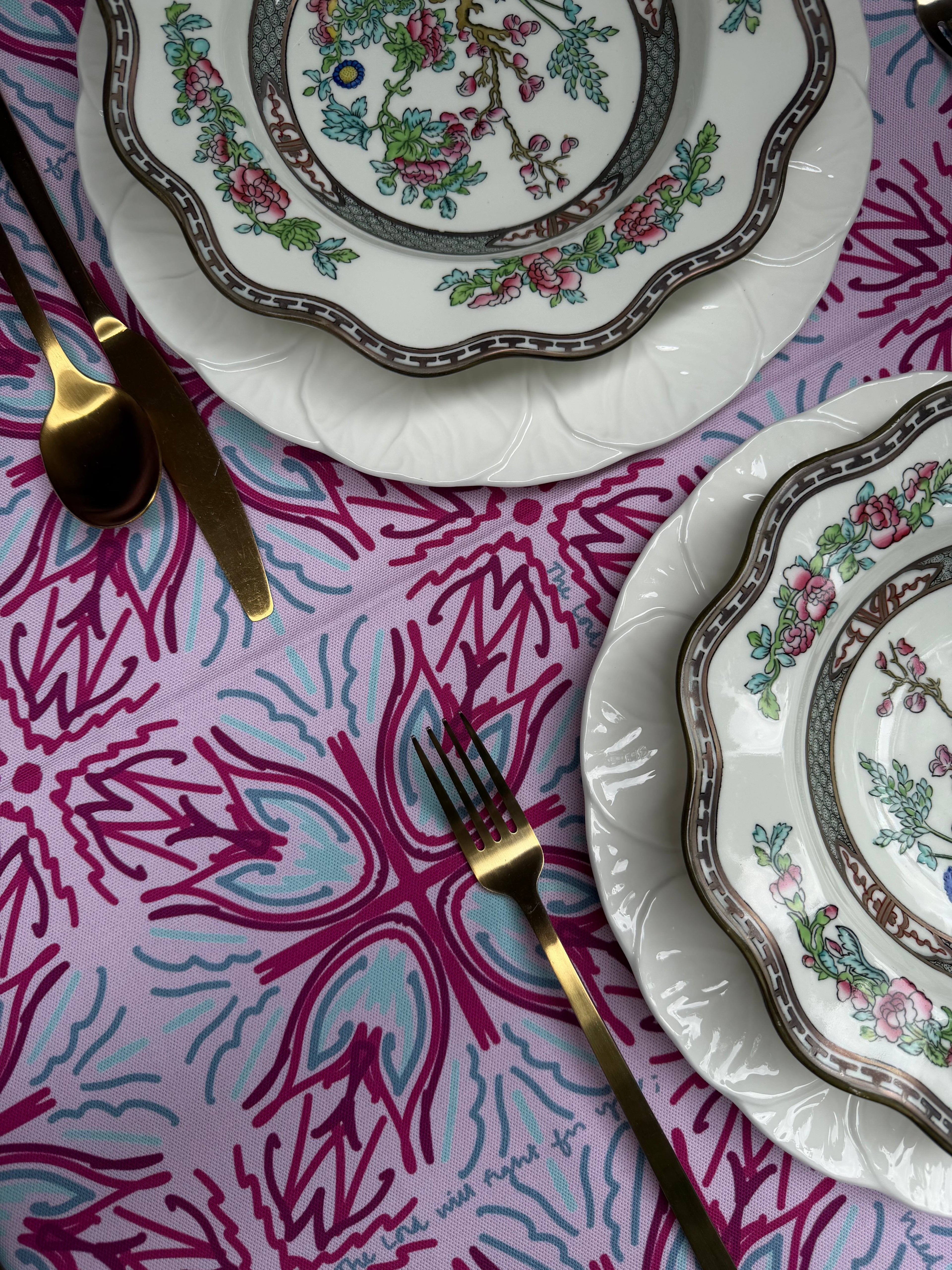 NEW!  Betty Rectangular Tablecloth (Exodus 14:14)