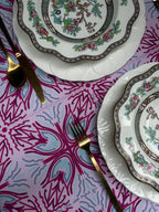 NEW!  Betty Square Tablecloth (Exodus 14:14)