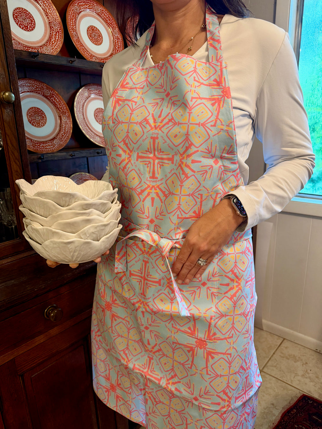 NEW!  Florence Apron (John 10:10)