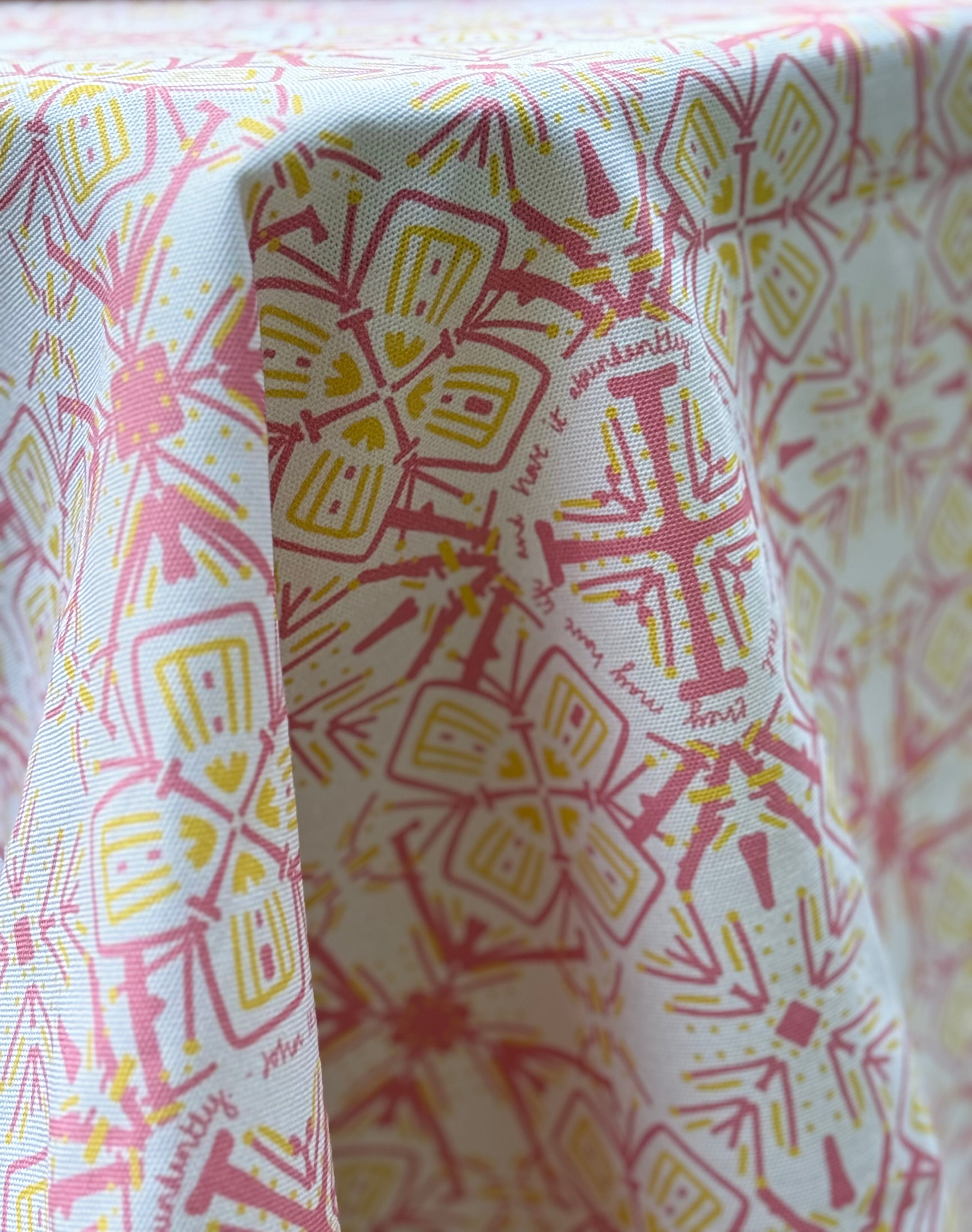 NEW!  Florence Rectangular Tablecloth (John 10:10)