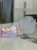 napkins with scripture fabric