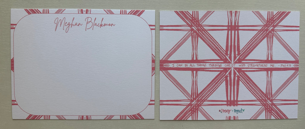 Taylor Notecards  (Philippians 4:13)