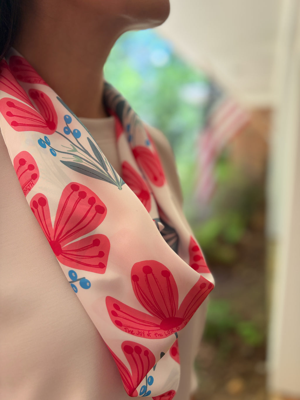Cecilia Scarf (Nehemiah 8:10)