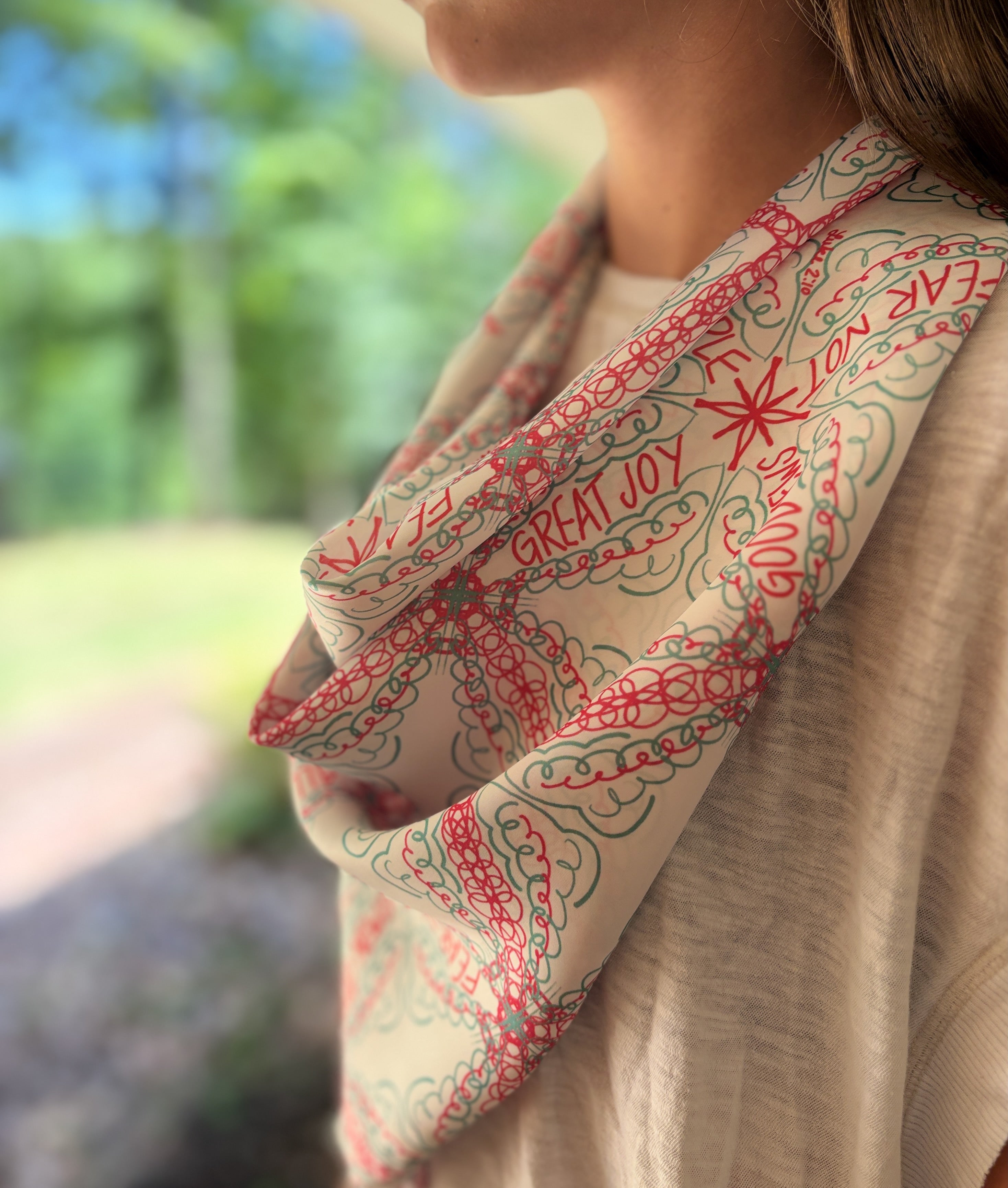 Cora Scarf  (Luke 2:10)