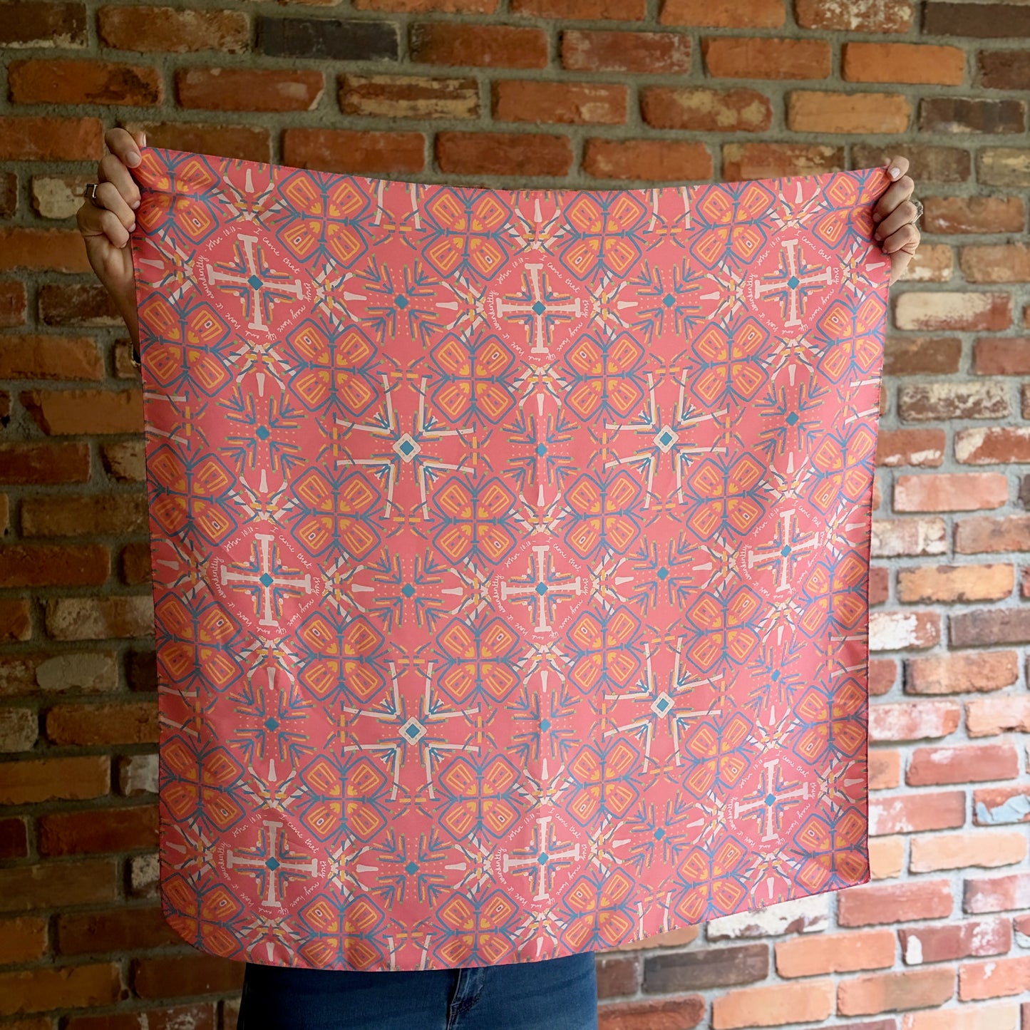 NEW!  Florence Scarf (John 10:10)