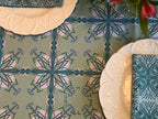 NEW!  Willa Rectangular Tablecloth (2 Corinthians 5:7)