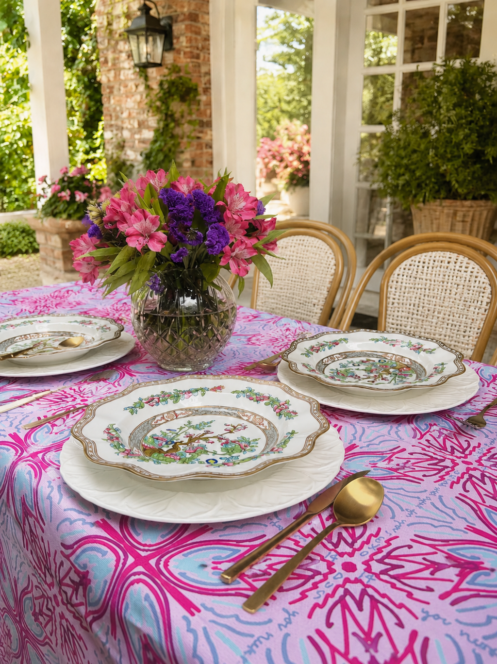 NEW!  Betty Rectangular Tablecloth (Exodus 14:14)