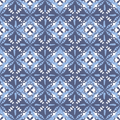 Ready to Ship Melba Tea Towel in Indigo (Psalm 23:1)
