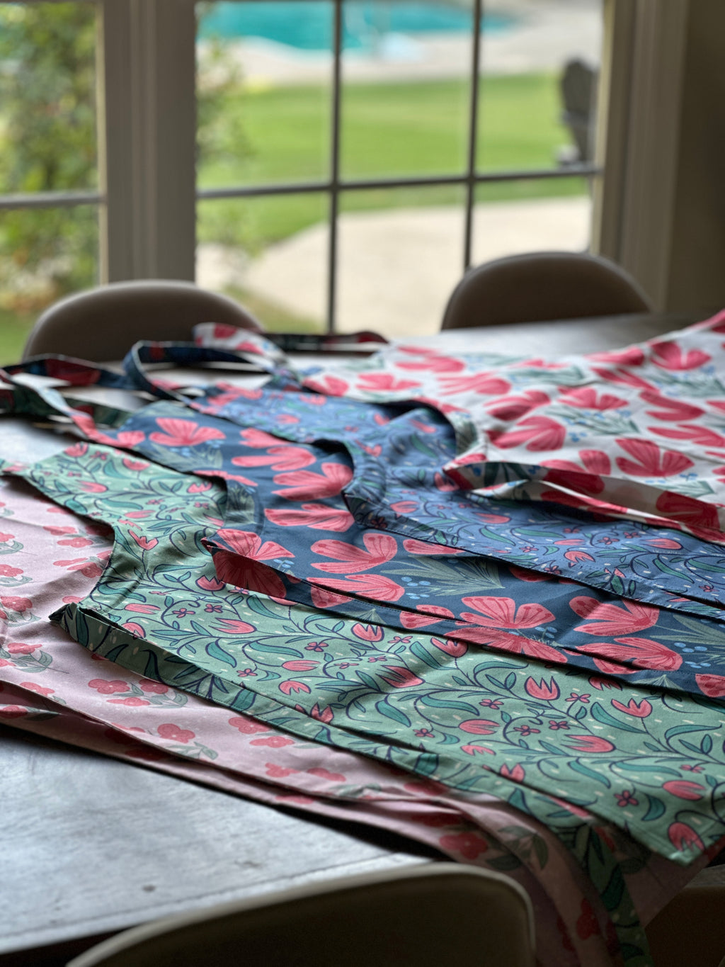aprons with bible verse fabric